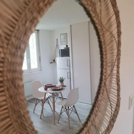 Le Bohemien *studio 30m²*wifi*parking Prive*calme Апартаменты